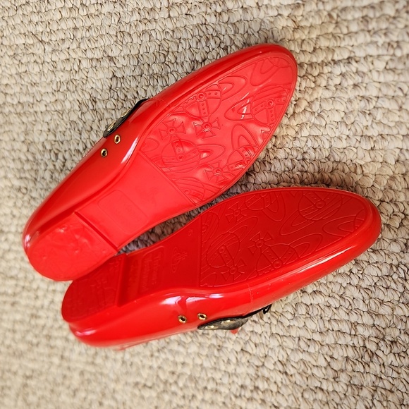 Vivienne Westwood jellies size 45 red - Picture 7 of 8